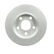 16010258 Front, Driver or Passenger Side Brake Disc, Geomet Coated, Plain Surface, Vented, 5 Lugs, 302 mm, QuietCast Series