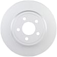 16010287 Rear, Driver or Passenger Side Brake Disc, Geomet Coated, Plain Surface, Solid, 5 Lugs, 319.7 mm, QuietCast Series