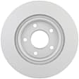 16011437 Front, Driver or Passenger Side Brake Disc, Geomet Coated, Plain Surface, Vented, 5 Lugs, 294 mm, QuietCast Series