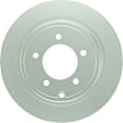 16011486 Rear, Driver or Passenger Side Brake Disc, Geomet Coated, Plain Surface, Solid, 5 Lugs, 302 mm, QuietCast Series