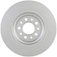 16011631 Rear, Driver or Passenger Side Brake Disc, Geomet Coated, Plain Surface, Solid, 5 Lugs, 320 mm
