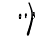 17OE ICON Series Wiper Blade, Framed 17 in.