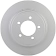 2003 Mercury Mountaineer - Rear, Driver or Passenger Side Brake Disc, Geomet Coated, Plain Surface, Solid, 5 Lugs, 301 mm, 4.6L 8Cyl, QuietCast Series
