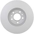 2000 Mercury Grand Marquis - Front, Driver or Passenger Side Brake Disc, Geomet Coated, Plain Surface, Vented, 5 Lugs, 316 mm, 4.6L 8Cyl