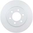 2003 Ford Expedition - Front, Driver or Passenger Side Brake Disc, Geomet Coated, Plain Surface, Vented, 6 Lugs, 329.9 mm, 4.6L 8Cyl, QuietCast Series