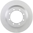 20010341 Rear, Driver or Passenger Side Brake Disc, Geomet Coated, Plain Surface, Vented, 8 Lugs, 325.8 mm, QuietCast Series