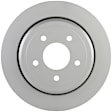 2004 Mercury Grand Marquis - Rear, Driver or Passenger Side Brake Disc, Geomet Coated, Plain Surface, Vented, 5 Lugs, 295 mm, 4.6L 8Cyl