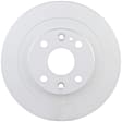 2004 Mazda Miata - Rear, Driver or Passenger Side Brake Disc, Geomet Coated, Plain Surface, Vented, 5 Lugs, Naturally Aspirated, 1.8L 4Cyl, QuietCast Series