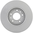 2006 Mercury Milan - Front, Driver or Passenger Side Brake Disc, Geomet Coated, Plain Surface, Vented, 5 Lugs, 299 mm, 3.0L 6Cyl, QuietCast Series