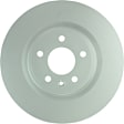 2012 Lincoln MKS - Front, Driver or Passenger Side Brake Disc, Geomet Coated, Plain Surface, Vented, 5 Lugs, 325 mm, 3.5L 6Cyl, QuietCast Series