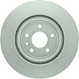 2012 Lincoln MKS - Front, Driver or Passenger Side Brake Disc, Geomet Coated, Plain Surface, Vented, 5 Lugs, 325 mm, 3.5L 6Cyl, QuietCast Series