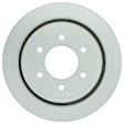 2015 Ford F-150 - Rear, Driver or Passenger Side Brake Disc, Geomet Coated, Plain Surface, Vented, 6 Lugs, 348.2 mm, 6 Lug, 3.5L 6Cyl, QuietCast Series
