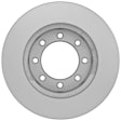 20011571 Front, Driver or Passenger Side Brake Disc, Geomet Coated, Plain Surface, Vented, 8 Lugs, 363 mm