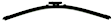 2018 Porsche 718 Cayman - Front, Driver or Passenger Side Wiper Blade, Only Use Icon Clearmax 365, Frameless, 21 in., ICON Series