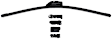 22CA Clear Advantage Series Wiper Blade, Frameless, 22 in. Length