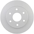 2004 Chevrolet Astro - Front, Driver or Passenger Side Brake Disc, Geomet Coated, Plain Surface, Vented, 6 Lugs, 304.6 mm, 4.3L 6Cyl, QuietCast Series