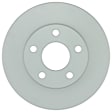 25010539 Front Brake Disc, Plain Surface, Vented, 5 Lugs, 277.9 mm