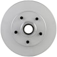 25010552 Brake Disc, Geomet Coated, Plain Surface, Vented, 5 Lugs, QuietCast Series