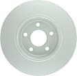 2004 Saturn Ion - Front, Driver or Passenger Side Brake Disc, Geomet Coated, Plain Surface, Vented, 5 Lugs, 296 mm, 2.0L 4Cyl, QuietCast Series