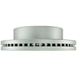 25010576 Front, Driver or Passenger Side Brake Disc, Geomet Coated, Plain Surface, Vented, 8 Lugs, 324.8 mm