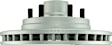 2000 Chevrolet K2500 - Front, Driver or Passenger Side Brake Disc, Geomet Coated, Plain Surface, Vented, 6 Lugs, 6 Lug, QuietCast Series