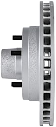 1985 Chevrolet G10 - Front, Driver or Passenger Side Brake Disc, Geomet Coated, Plain Surface, Vented, 5 Lugs, QuietCast Series