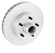 1985 Chevrolet G10 - Front, Driver or Passenger Side Brake Disc, Geomet Coated, Plain Surface, Vented, 5 Lugs, QuietCast Series