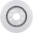 2005 Suzuki Swift+ - Front, Driver or Passenger Side Brake Disc, Geomet Coated, Plain Surface, Vented, 6 Lugs, 256 mm, 1.6L 4Cyl, QuietCast Series