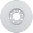 2005 Suzuki Swift+ - Front, Driver or Passenger Side Brake Disc, Geomet Coated, Plain Surface, Vented, 6 Lugs, 256 mm, 1.6L 4Cyl, QuietCast Series
