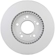 26010735 Front, Driver or Passenger Side Brake Disc, Geomet Coated, Plain Surface, Vented, 5 Lugs, 281.3 mm