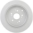 26010746 Rear, Driver or Passenger Side Brake Disc, Geomet Coated, Plain Surface, Solid, 5 Lugs, 313.1 mm, 3.5L, 6Cyl