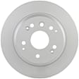 26010747 Rear, Driver or Passenger Side Brake Disc, Plain Surface, Solid, 5 Lugs, 281.8 mm, QuietCast Series
