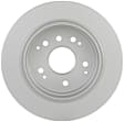 26010747 Rear, Driver or Passenger Side Brake Disc, Plain Surface, Solid, 5 Lugs, 281.8 mm, QuietCast Series