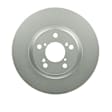 26011425 Front, Driver or Passenger Side Brake Disc, Geomet Coated, Plain Surface, Vented, 5 Lugs, 319.8 mm, QuietCast Series