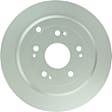 2012 Honda CR-V - Rear, Driver or Passenger Side Brake Disc, Geomet Coated, Plain Surface, Solid, 5 Lugs, 305 mm, Except Japan Built, 2.4L 4Cyl, QuietCast Series