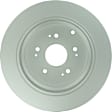 2012 Honda CR-V - Rear, Driver or Passenger Side Brake Disc, Geomet Coated, Plain Surface, Solid, 5 Lugs, 305 mm, Except Japan Built, 2.4L 4Cyl, QuietCast Series