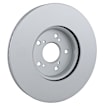 26011618 Front Brake Disc, Geomet Coated, Plain Surface, Vented