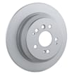 2021 Honda Pilot - Rear, Driver or Passenger Side Brake Disc, Geomet Coated, Plain Surface, Solid, 5 Lugs, 330 mm, 3.5L 6Cyl