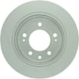 28011488 Rear, Driver or Passenger Side Brake Disc, Geomet Coated, Plain Surface, Solid, 5 Lugs, 262 mm