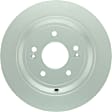 2012 Hyundai Genesis - Rear, Driver or Passenger Side Brake Disc, Geomet Coated, Plain Surface, Solid, 5 Lugs, 314.3 mm, 5.0L 8Cyl, QuietCast Series
