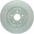 2012 Hyundai Genesis - Rear, Driver or Passenger Side Brake Disc, Geomet Coated, Plain Surface, Solid, 5 Lugs, 314.3 mm, 5.0L 8Cyl, QuietCast Series