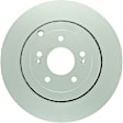 2016 Hyundai Genesis Coupe - Rear, Driver or Passenger Side Brake Disc, Geomet Coated, Plain Surface, Vented, 330 mm, with 330 (mm) Diameter Brake Rotor, 3.8L 6Cyl