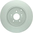 2016 Hyundai Genesis Coupe - Rear, Driver or Passenger Side Brake Disc, Geomet Coated, Plain Surface, Vented, 330 mm, with 330 (mm) Diameter Brake Rotor, 3.8L 6Cyl