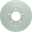 28011498 Rear, Driver or Passenger Side Brake Disc, Geomet Coated, Plain Surface, Solid, 5 Lugs, 284 mm, QuietCast Series