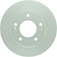 2020 Hyundai Elantra GT - Rear, Driver or Passenger Side Brake Disc, Geomet Coated, Plain Surface, Solid, 5 Lugs, 261.9 mm, 2.0L 4Cyl, QuietCast Series