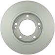 32010862 Front, Driver or Passenger Side Brake Disc, Geomet Coated, Plain Surface, Vented, 5 Lugs, 300 mm, 3.5L, 6Cyl, QuietCast Series