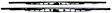 Wiper Blade Set 22 in. - Replaces OE Number 3-397-001-014