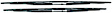 3397001539 Wiper Blade Set 22 in./26 in. - Replaces OE Number 61-61-9-070-579