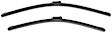 3397007296 Front, Driver and Passenger Side AeroTwin Series Wiper Blade, Framed 23 in. Blade 1; 19 in. Blade 2