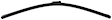 3397007638 Front AeroTwin Series Wiper Blade, Framed Driver - 26 in.; Passenger - 21 in.